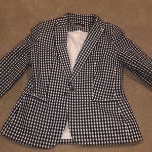 Tommy Hilfiger checkered blazer